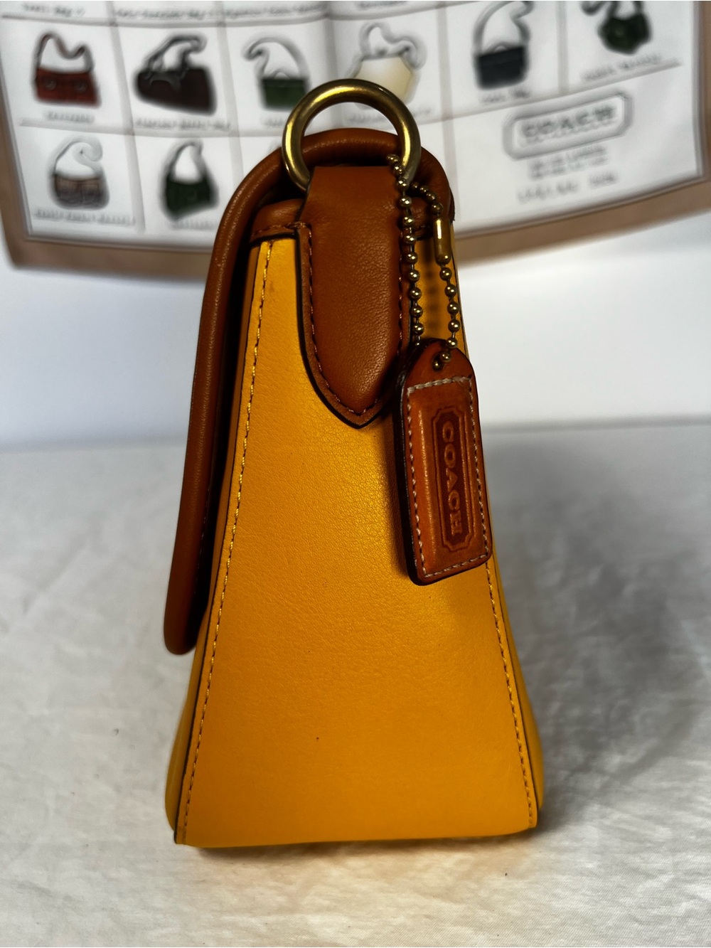 Coach Soft Tabby Shoulder Bag in Colorblock - Retail Line C5261 - Picture 7 of 12